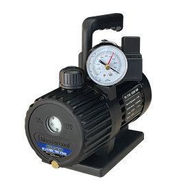VAKUM PUMPA MASTERCOOL 90063-2v-220SVBL 85 L/min SA SOLENOIDNIM VENTILOM I MANOMETROM DVOSTEPENA