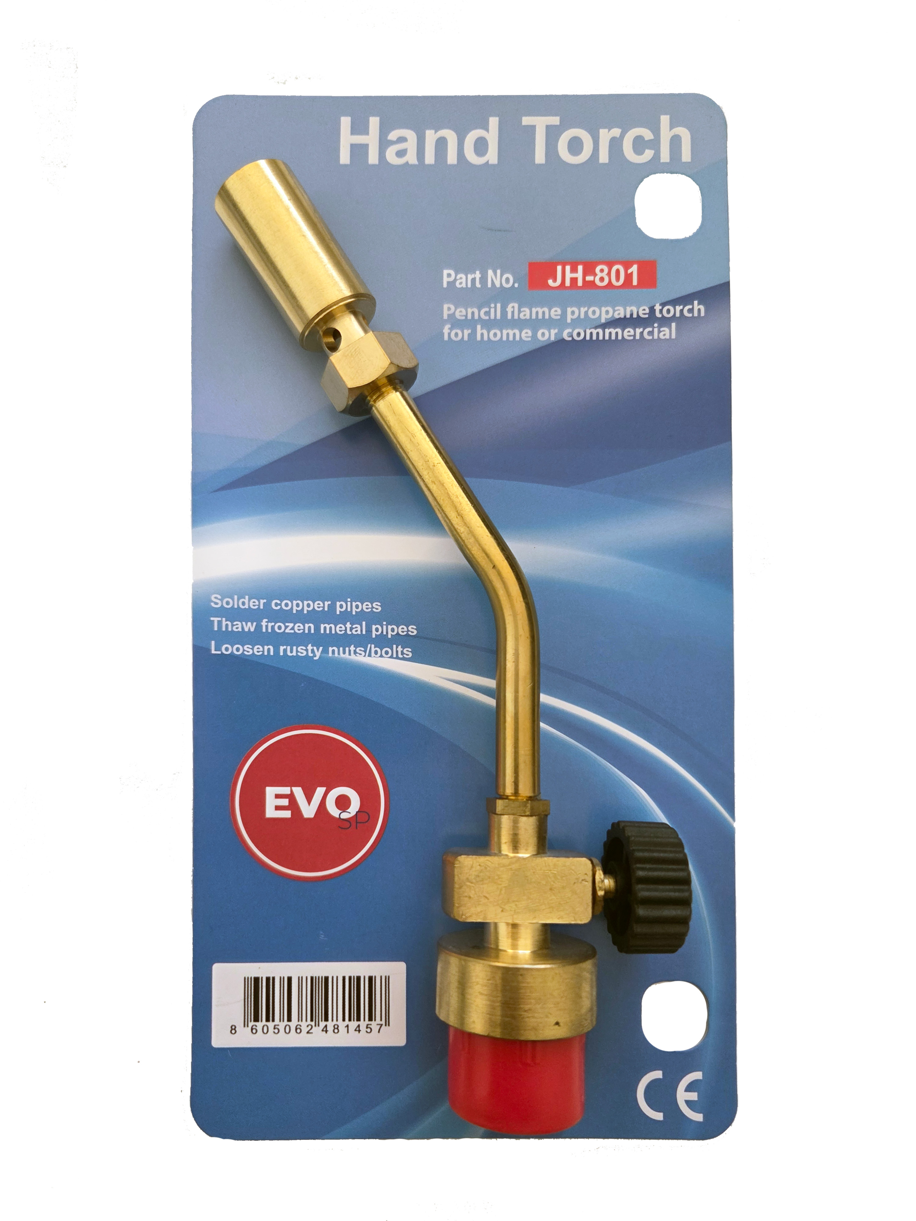 BRENER ZA MAPP GAS SA VENTILOM KRATKI JH-801 EVO SP BRENER ZA MAPP GAS SA VENTILOM KRATKI JH-801 EVO SP