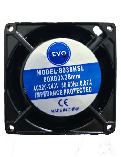 Slika LUFTER 8X8 220V 38mm DEBLJI EVO SP