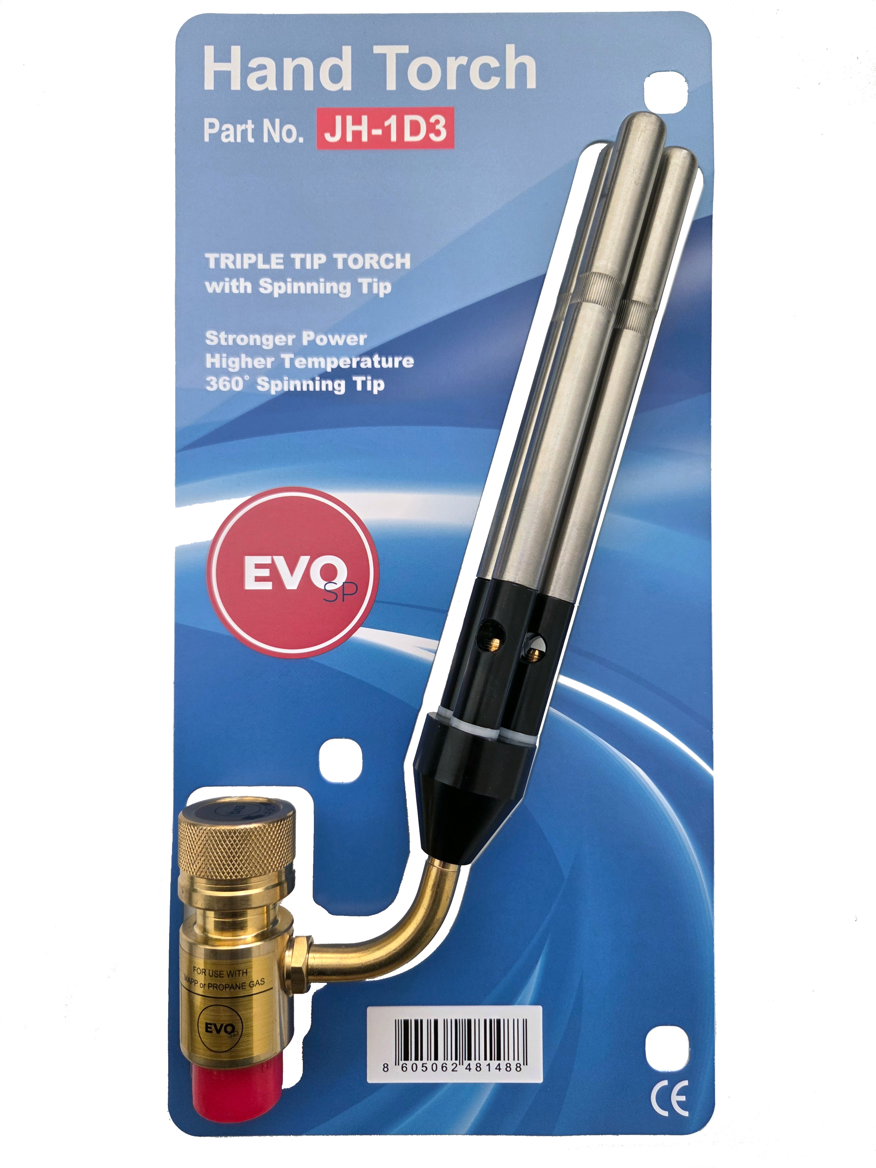 BRENER ZA MAPP GAS SA TRI CEVI JH-1D3 EVO SP