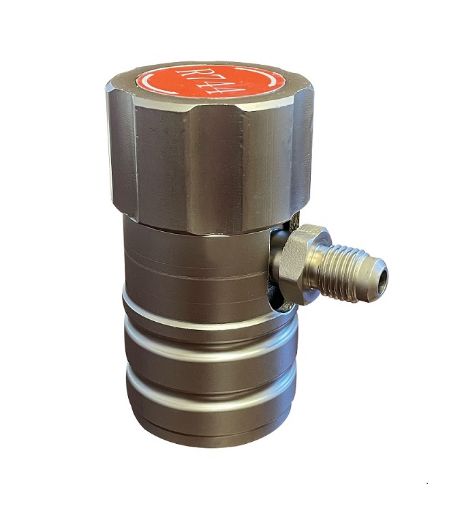 Slika NASTAVAK ZA AUTO KLIME CRVENI VISOKOG PRITISKA 1/4 SAE R744 CO2 MASTERCOOL 84834-CO2