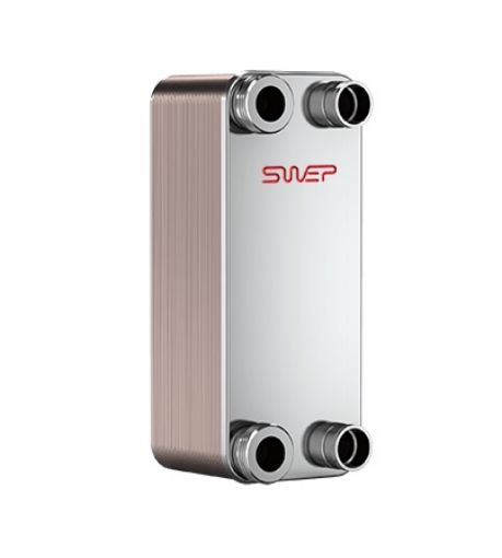 Slika PLOCASTI IZMENJIVAC SWEP B10THX20/1P-SC-M 4x1``22u 15371-020 SA PRIKLJUCCIMA NAPRED