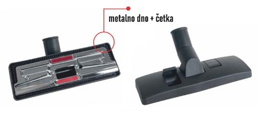 Slika PAPUCA USISIVACA METALNO DNO FI32