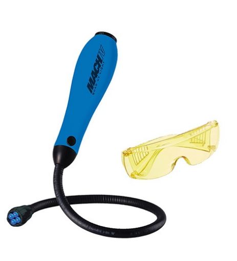 Slika UV LAMPA FLEKSIBILNA I NAOCARE ZA DETEKCIJU CURENJA GASA MASTERCOOL 53515