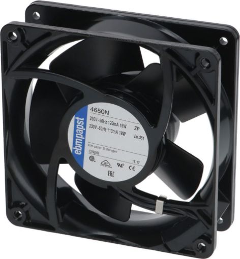 Slika LUFTER 12X12 220V 38mm 19W EBM 4650N