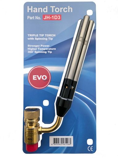 Slika BRENER ZA MAPP GAS SA TRI CEVI JH-1D3 EVO SP