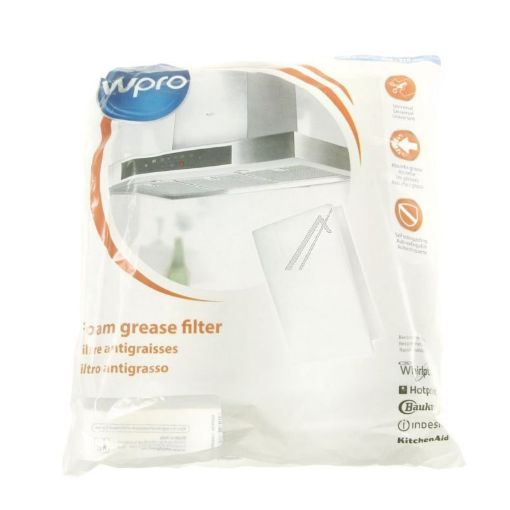 Slika FILTER ASPIRATORA FILC 470x970mm WPRO 484000008527 ORIGINAL