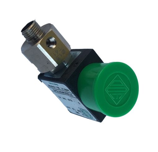 Slika ELEKTROMAGNETNI VENTIL UPRAVLJACKI ZA PNEMATSKE VENTILE 3/2 NC M5 G1/8" MEMBRANA FKM ODE