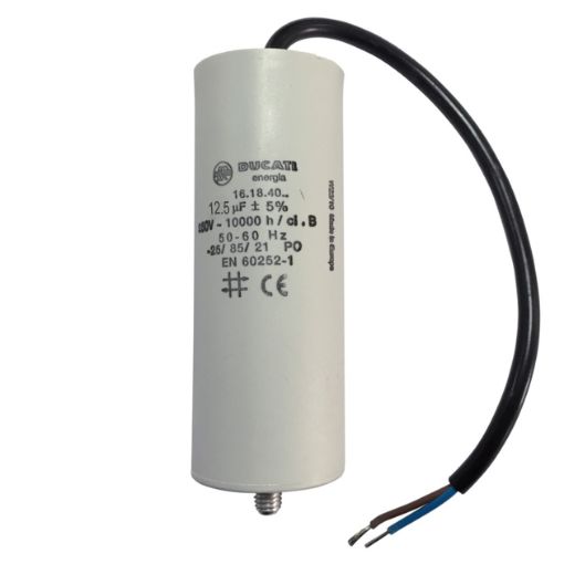 Slika KONDENZATOR SA KABLOM 12.5mf 475V DUCATI
