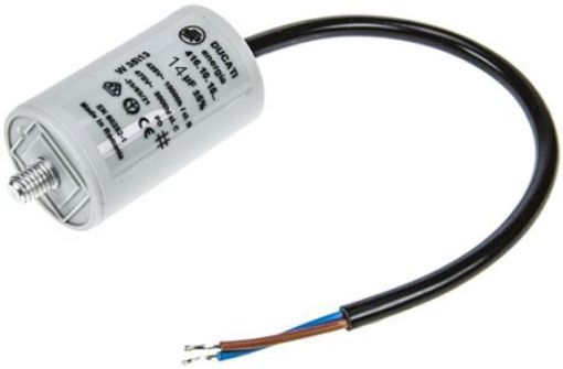 Slika KONDENZATOR SA KABLOM 14mf 475V DUCATI