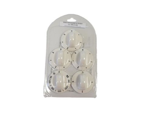 Slika DUGME SPORETA ALFA S-140 BELO SET