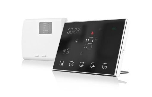 Slika TERMOSTAT SOBNI SMART DIGITALNI WI-FI BHT-8000RF GBCW CRNI