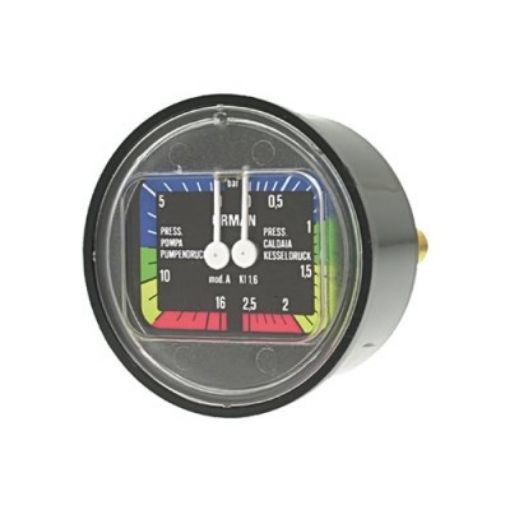 Slika MANOMETAR PRITISKA ZA KAFE APARAT fi 63mm 16bar