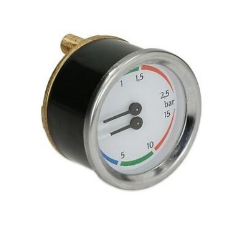 Slika MANOMETAR PRITISKA ZA KAFE APARAT BOJLER-PUMPA fi-60 mm 09100003