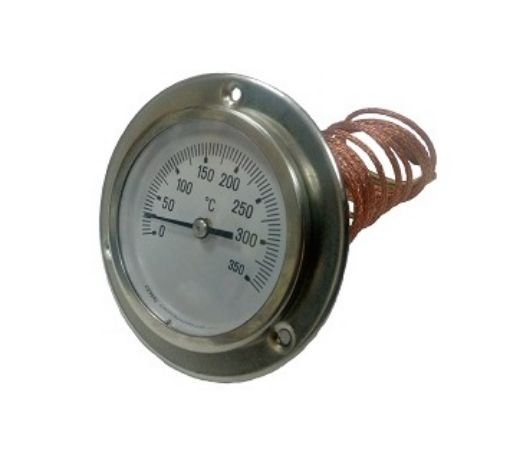 Slika TERMOMETAR ZA PROFESIONALNI SPORET KAPILARNI fi 60mm 0-350C CEWAL