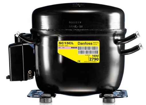 Slika DANFOSS SECOP SC 15CL R404 KOMPRESOR (ASHRAE 782W -23)