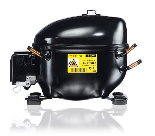 Slika ELLUX SECOP HMK 12AA R600 (198W PRI-23,3 ASHRAE ) KOMPRESOR