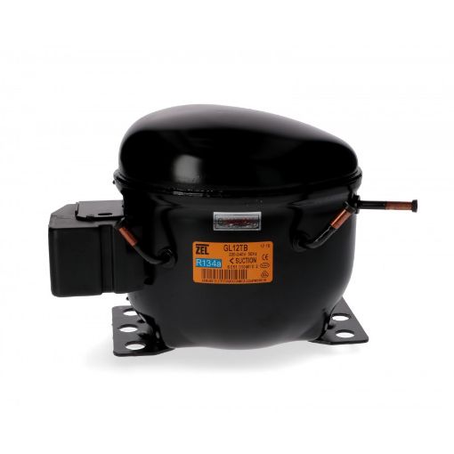 Slika ELLUX ACC ZEL GL12TB (SC 12G)( 246W PRI -23,3 ASHRAE) R134 HMBP 12,05cc KOMPRESOR