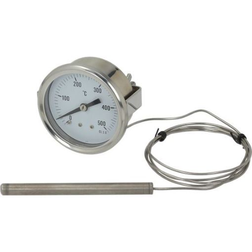 Slika TERMOMETAR ZA PROFESIONALNI SPORET KAPILARNI fi 60mm 0-500C ARTHERMO