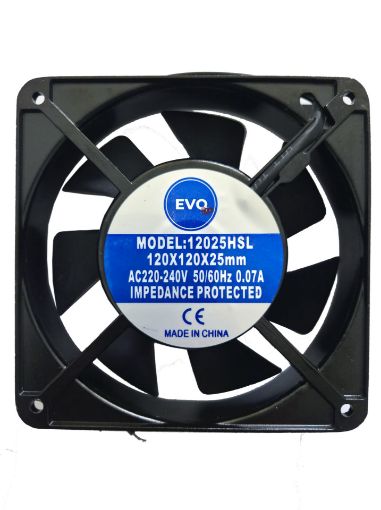 Slika LUFTER 12X12 220V 25mm TANJI EVO SP