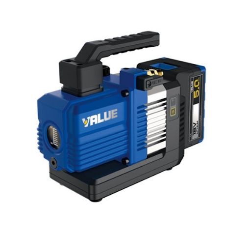 Slika VAKUM PUMPA VALUE VRP-2D-LI 57 L/min BATERIJSKA DVOSTEPENA