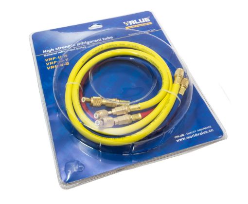 Slika SET FREONSKIH CREVA SA KUG VENTILOM 3X150 1/4/180 1/4/60 VALUE VRP-C
