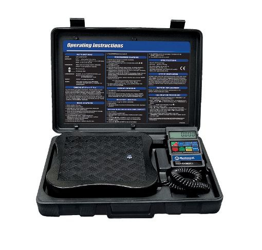 Slika DIGITALNA VAGA 110kg U KOFERU SA BLUETOOTH TEHNOLOGIJOM BLACK SERIES MASTERCOOL 98210-BL