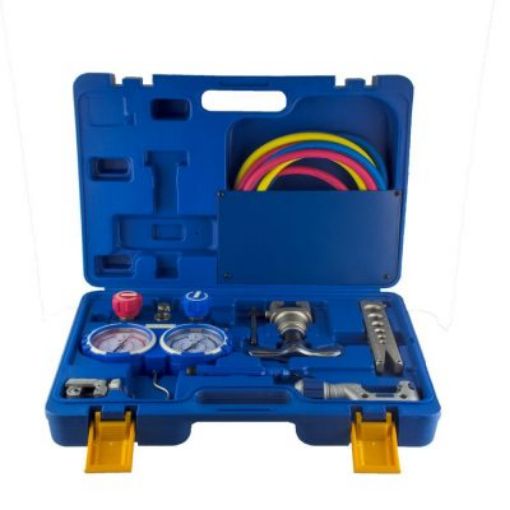 Slika SET ALATA ZA FRIGOMEHANICARE VALUE VTB-5B-II R22, R 134A, R 407C, R 404A