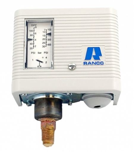 Slika PRESOSTAT KP-5 VISOKI PRITISAK 016H6750106  RANCO
