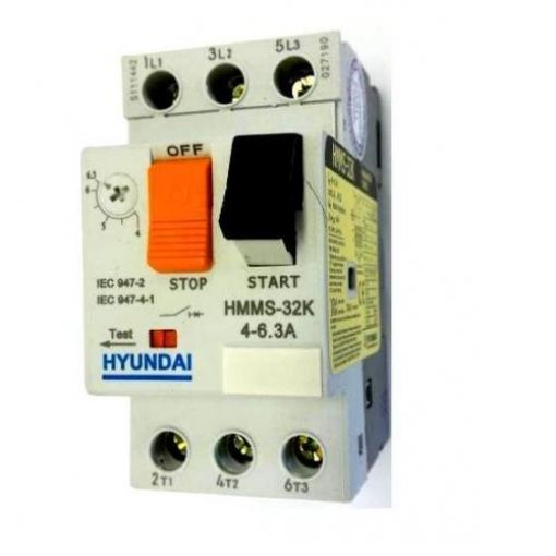 Slika MOTORNI PREKIDAC 4-6.3A HYUNDAI MMS32K