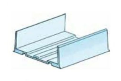 Slika PODNI "U" PROFIL ZA MONTAZU PANELA 100mm R4195 LOMBARDINI