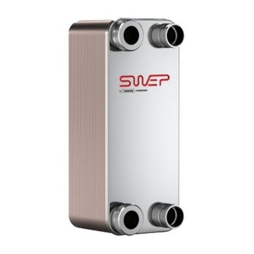 Slika PLOCASTI IZMENJIVAC SWEP B10THX30/1P-SC-M PRIKLJUCCI NAPRED 15371-030