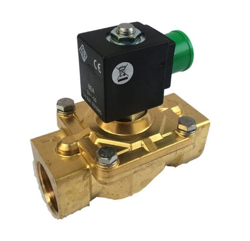 Slika ELEKTROMAGNETNI VENTIL 21 HT6KOY250 G1" ZA VODU 0-8 BAR -10C/+90C Fi 25mm 230V ODE