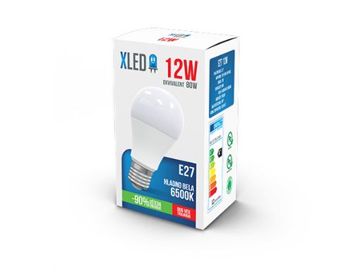 Slika LED SIJALICA E27 12W 6500K HLADNO BELA 1050Lm 8606016748534