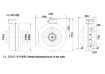 Slika VENTILATOR CENTRIFUGALNI KANALSKI LXFB2E220/44-P92/25-G150 WEIGUANG